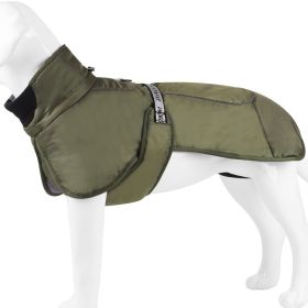 Large Dog Winter Fall Coat Wind-proof Reflective