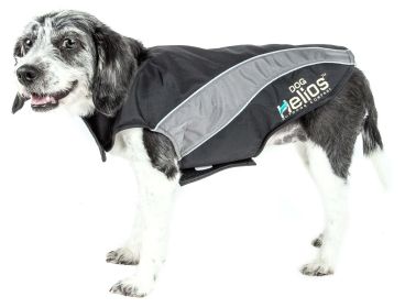 Helios Octane Softshell Neoprene Satin Reflective Dog Jacket