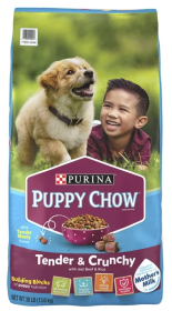 Purina Puppy Chow High Protein Dry Food With Real Beef, 30 lb. Bag
