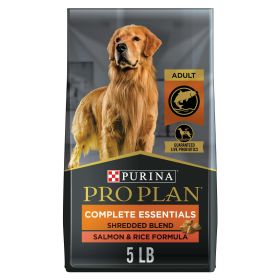 Purina Pro Plan High Protein Dog Food Probiotics Shredded Blend Salmon & Rice